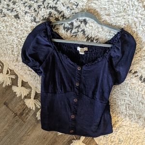 Navy Top
